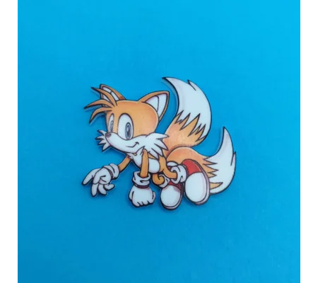 Sonic the Hedgehog - Tails pin badge - Sonic Adventure