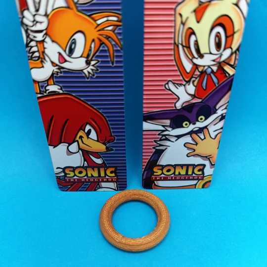 Sonic the Hedgehog - Team Rose aluminium bookmark