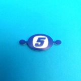 Space Channel 5 logo pin badge