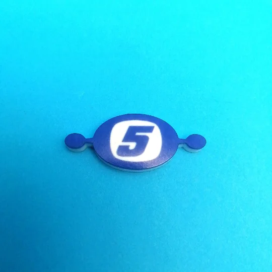 Space Channel 5 logo pin badge