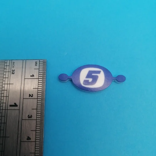 Space Channel 5 logo pin badge