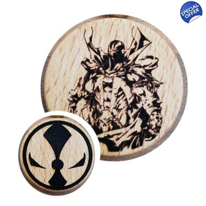 Spawn laser engraved keyring Spawn laser engraved keyring