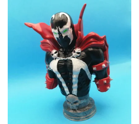 Spawn - hand-painted 3D Printed Bust -resin 3D printed