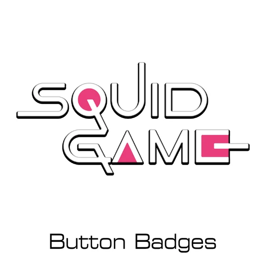 Squid Game button badges