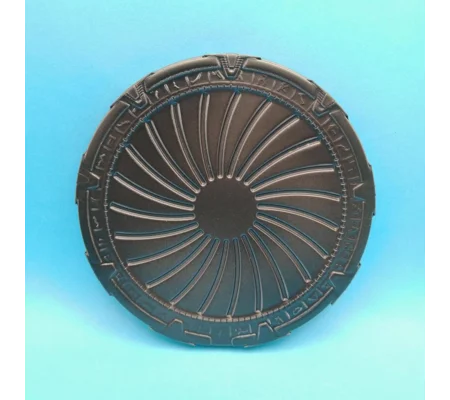 Stargate - Iris Closed - Resin 3D Printed Drinks Coaster