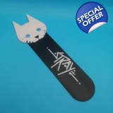 Stray 3D printed bookmark