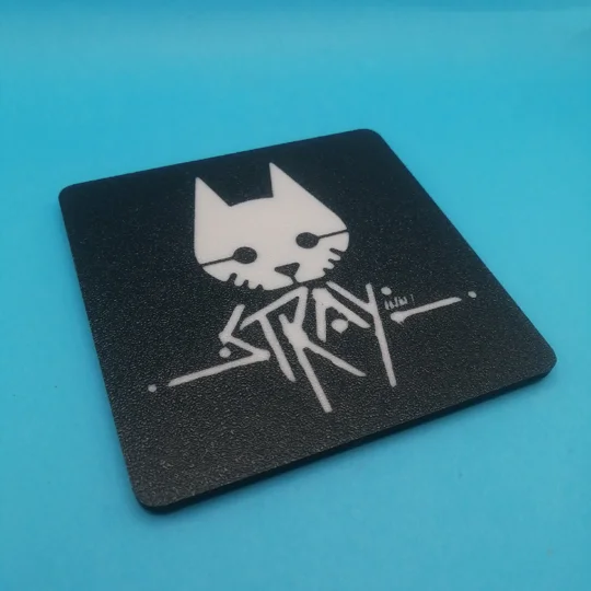 Stray 3D printed square drinks coaster