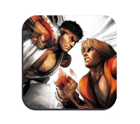 Street Fighter IV drinks coaster
