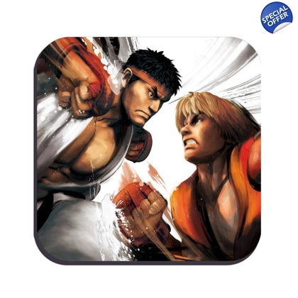 Street Fighter drinks coaster Street Fighter drinks coaster
