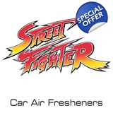 Street Fighter car air fresheners