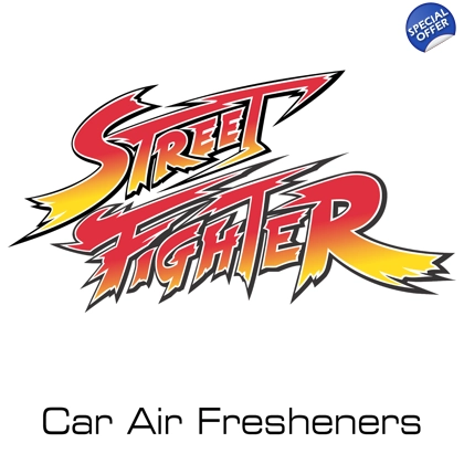 Street Fighter car air fresheners