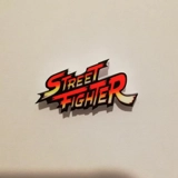 Street Fighter - logo pin badge