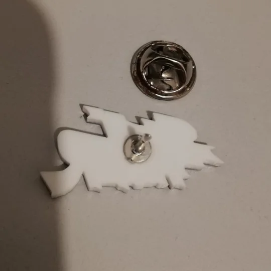 Street Fighter - logo pin badge