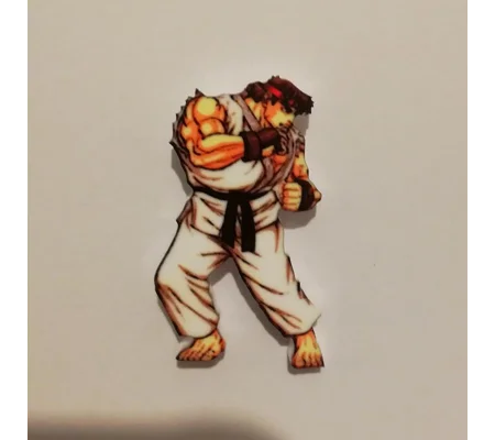 Street Fighter - Ryu pin badge