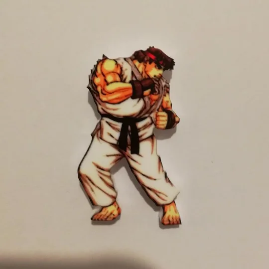 Street Fighter - Ryu pin badge