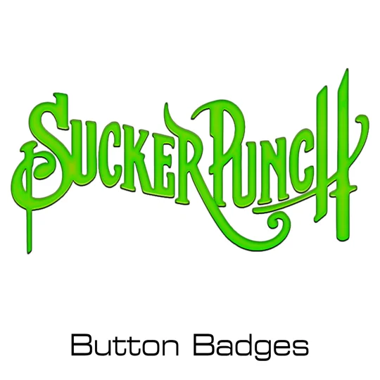 Sucker Punch button badges