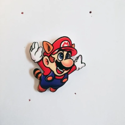 Super Mario Bros 3 - Mario pin badge Super Mario Bros 3 - Mario pin badge