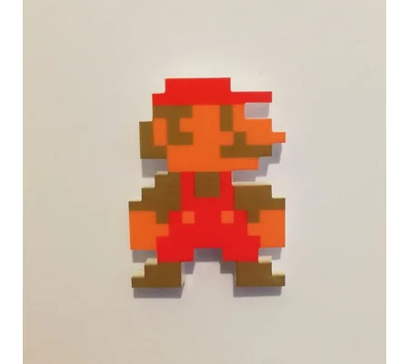 Super Mario Bros Classic pin badge - Retro NES 8-bit style