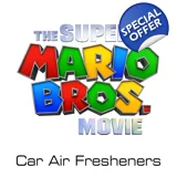 Super Mario Bros Movie car air freshen.. Super Mario Bros Movie car air freshen..