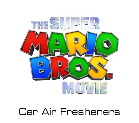 Super Mario Bros Movie car air fresheners -OLD STOCK