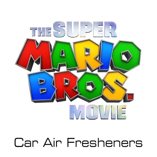 Super Mario Bros Movie car air fresheners -OLD STOCK