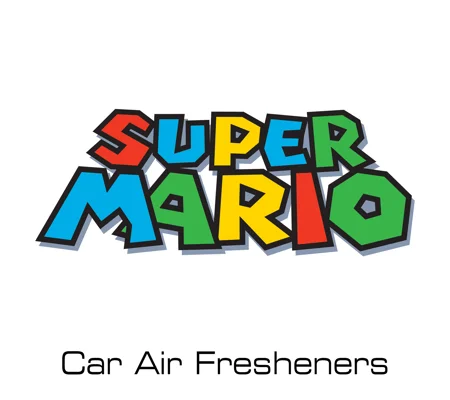 Super Mario car air fresheners