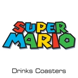 Super Mario drinks coasters