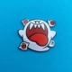 Super Mario - King Boo pin badge -..