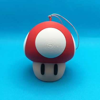 Super Mario Mushroom Tree Decoration