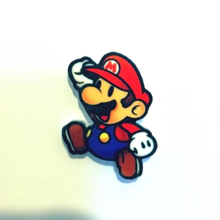 Paper Mario pin badge -..