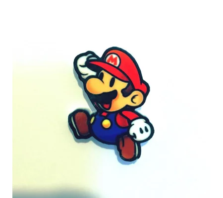 Paper Mario pin badge - Mario - Super Mario