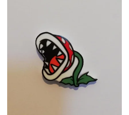 Super Mario - Piranha Plant pin badge