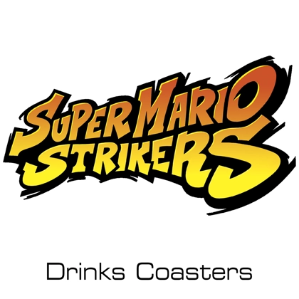 Super Mario Strikers drinks coasters Super Mario Strikers drinks coasters
