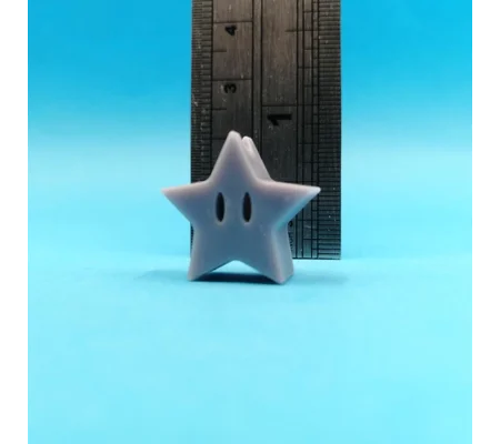Super Mario - Super Star Bead -Grey Version