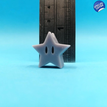 Super Mario - Super Star Bead -Grey Version Super Mario - Super Star Bead -Grey Version