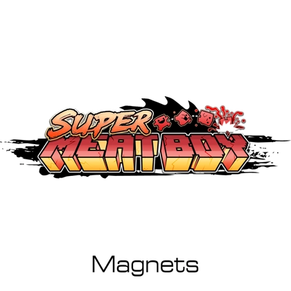Super Meat Boy magnets