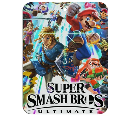 Super Smash Bros Ultimate car air freshener