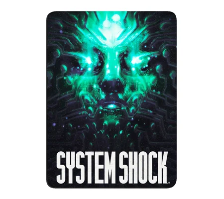 System Shock Glitter Full Magnetic Back Magnet