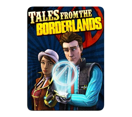 Tales From The Borderlands Glitter Full Magnetic Back Magnet