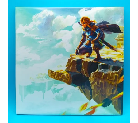 The Legend of Zelda - Tears of the Kingdom design 1 tile art/clock