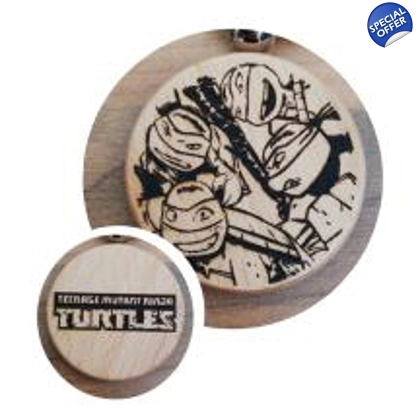 Teenage Mutant Ninja Turtles laser engraved keyring Teenage Mutant Ninja Turtles laser engraved keyring