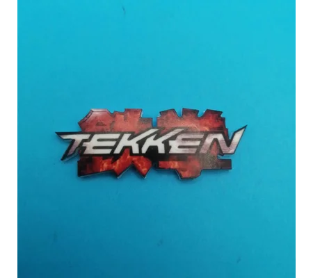 Tekken logo pin badge