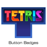 Tetris button badges