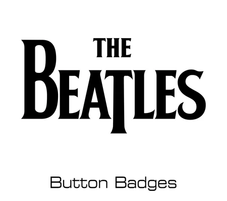 The Beatles button badges