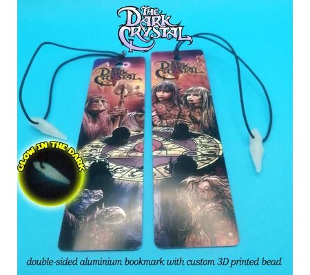 The Dark Crystal aluminium bookmark