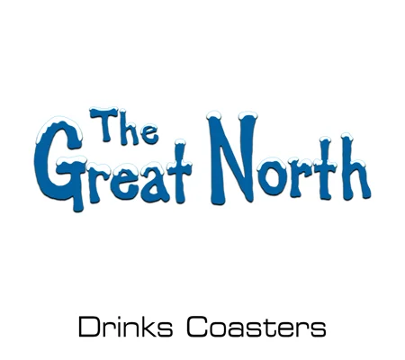 The Great North drinks coasters