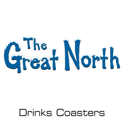 The Great North drinks coasters