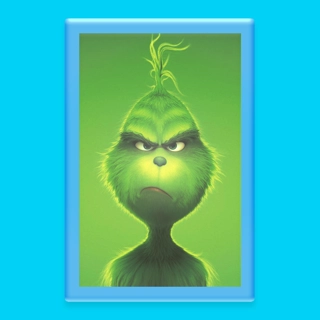 The Grinch magnets