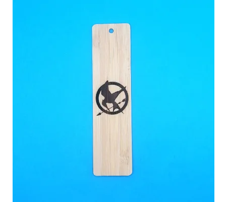 The Hunger Games - Mockingjay laser engraved bookmark
