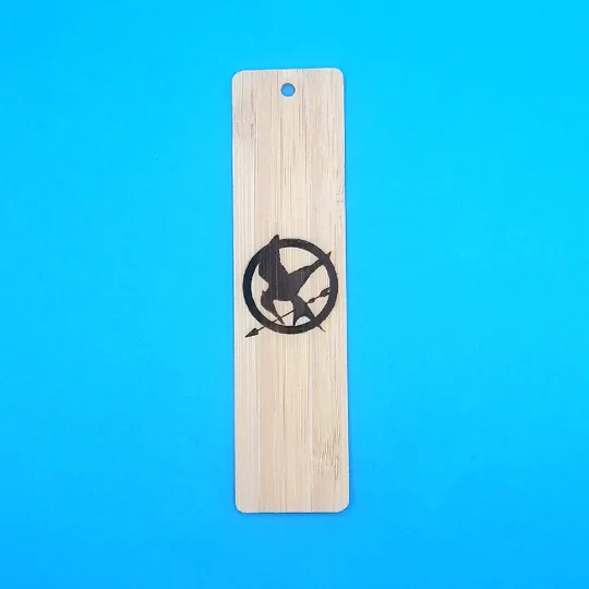 The Hunger Games - Mockingjay laser engraved bookmark